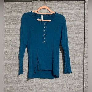 MÜR MÜR Blue Long Sleeve Tee